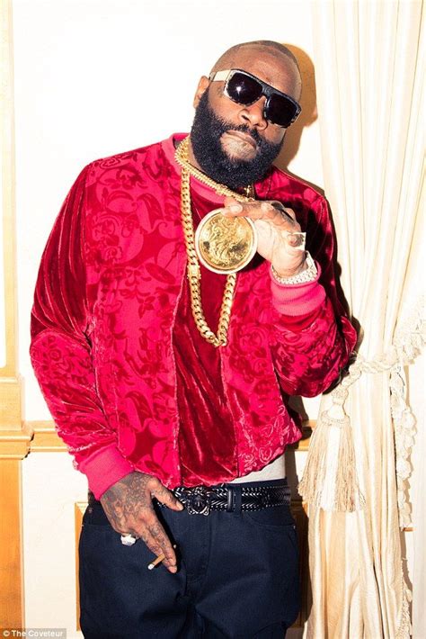 showing off rick ross gave the coveteur a look into his huge closets i