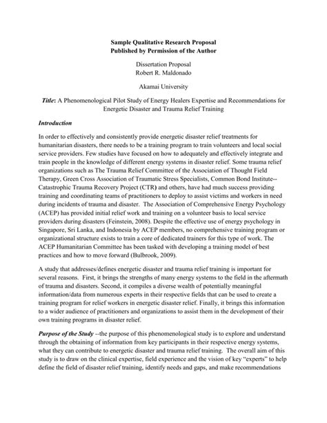 research questions  qualitative research proposal term paper archive