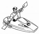 Rowing Coloring Pages Getdrawings sketch template