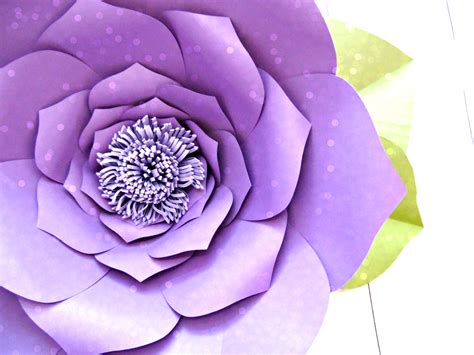 flower template    large paper flowers