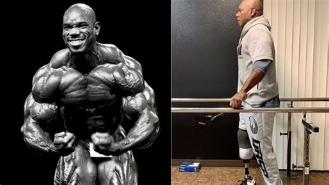 flex wheeler takes  step  leg amputation fitness volt