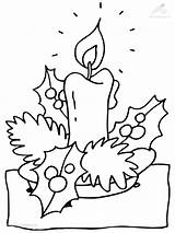 Coloring Candles Pages Board Candle Choose Christmas Colour sketch template