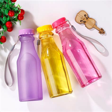 250ml Cute Design Glass Water Bottles High Quality Glass Water Bottles