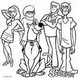 Pages Coloring Scooby Doo Colouring sketch template