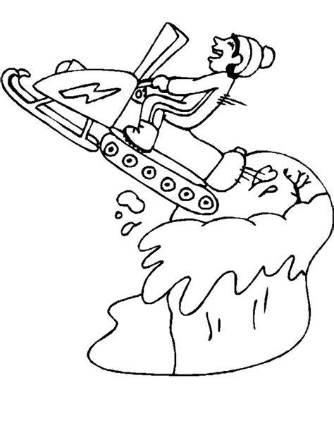 ski doo coloring pages  kids coloring pages coloring pages  kids color