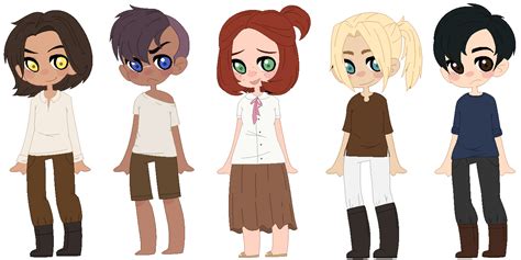 Attack On Titan Ocs By Fluffle Muffins On Deviantart