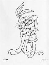 Lola Coloring Guibor Pic Looney Tunes sketch template