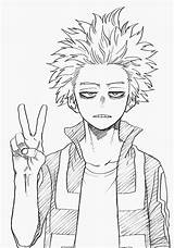 Academia Hero Bnha Pages Anime Drawing Manga Coloring Sketch Characters Shinsou Drawings Hitoshi Sketches Memes Template Character Cute sketch template