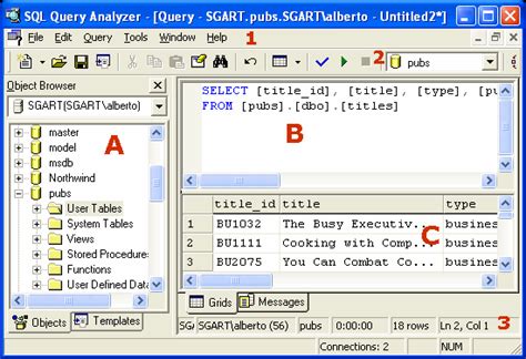 Sql query analyzer