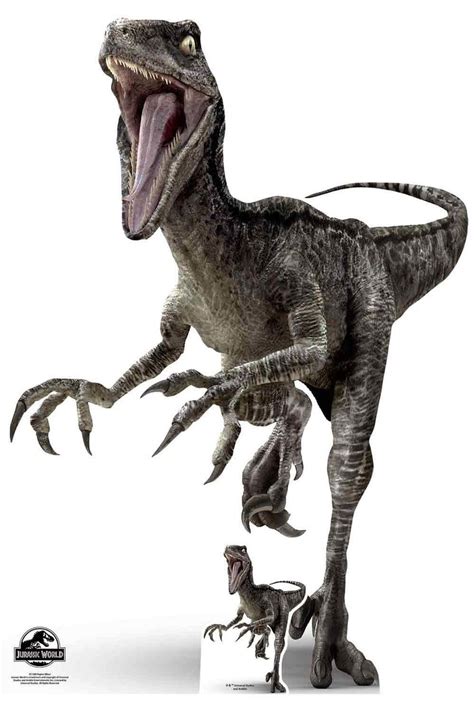 Velociraptor Blue Dinosaur Official Jurassic World