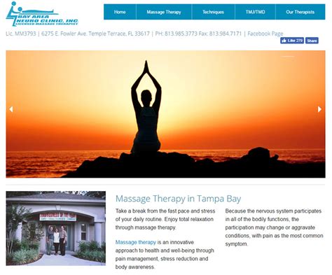 100 best massage therapy website designs