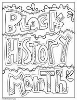 Coloring History Month Pages Printable Year Sheets Months Printables Kindergarten Doodles Activities Classroom Print Texas Kids Color Colouring School Quotes sketch template