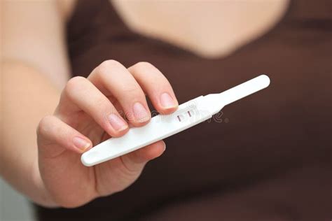 zwangerschapstest  stock afbeelding image  vruchtbaar