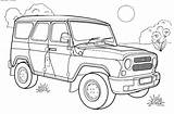 Jeep Safari Coloring Pages Getdrawings sketch template