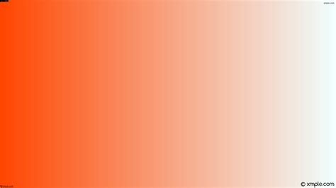 Wallpaper Linear Orange Gradient White Ff4500 F0ffff 180°