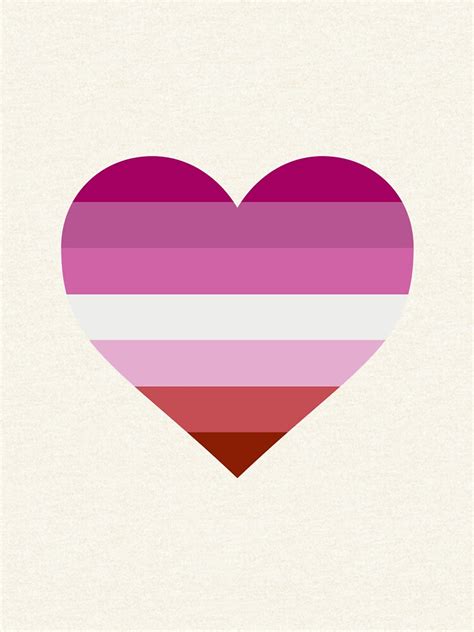 lesbian flag heart shape zipped hoodie by seren0 redbubble