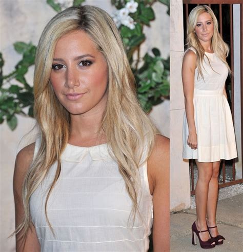 Ashley Tisdale In Miu Miu Bow Tipped Platform Mary Janes