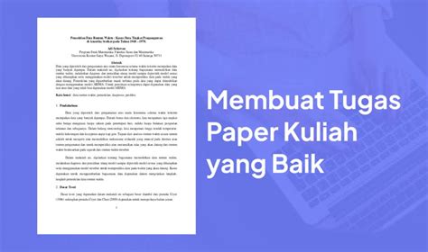 tugas paper kuliah  membuat format  contoh deepublish store