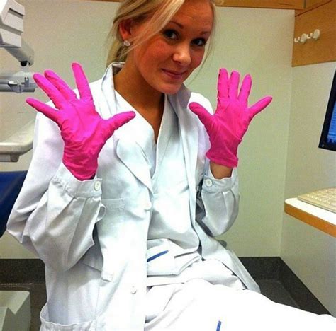 Pin By Ashley On Gloves Surgical Gloves Beautiful Nurse Female Dentist