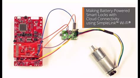 battery powered smart lock  cloud connectivity  simplelink wi fi youtube