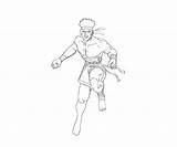 Higashi Fighters King sketch template