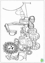 Dinokids Coloring Thumbelina Close Print Barbie sketch template