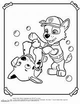 Paw Patrol Coloring Pages Kids Characters sketch template