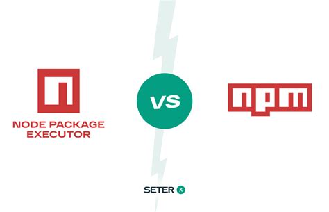 npx  npm whats  difference seterx