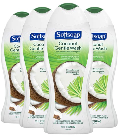 smelling coconut body washes   hc beauty