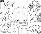 Pypus Religions Puzzles sketch template