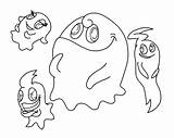 Coloring Pages Ghost Pacman Man Face Pac Print Printable Adventures Ghostly Color Template Cartoon Getcolorings Cartoons Coloringhome Popular Getdrawings Library sketch template