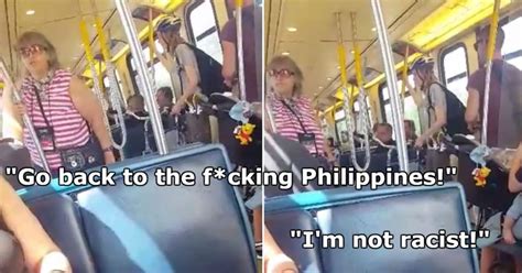 racist woman caught on video harassing elderly filipino couple in vancouver