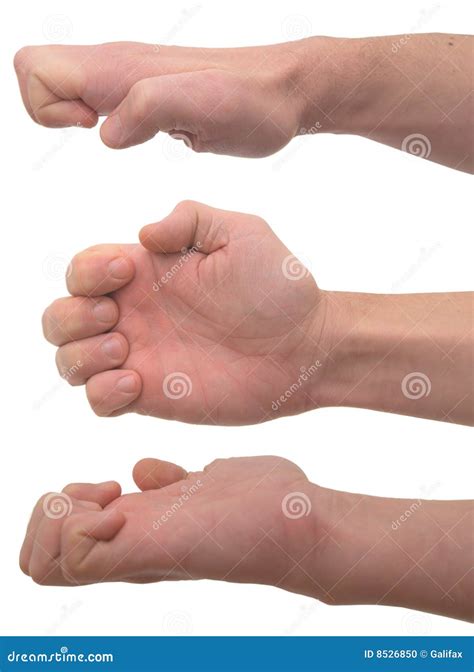 man  fist stock photo image  fight gesture male