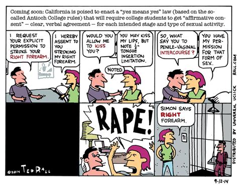 Yes Means Yes Ted Rall S Rallblog