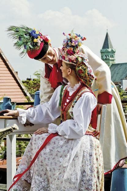 Traditional Wedding Outfit From Cracow Polish Wedding