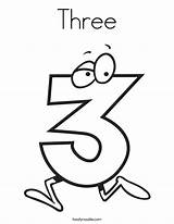 Coloring Number Three Pages Clipart Color Printable Numbers Kids Print Library Getdrawings Clipartmag Getcolorings Twistynoodle Comments sketch template