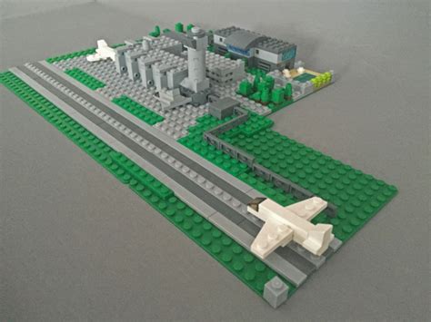 moc miniature airport special lego themes eurobricks forums