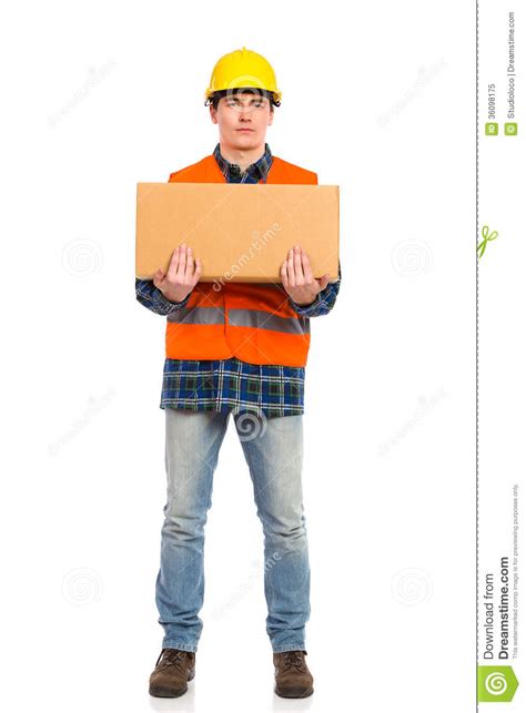 heavy package stock image image  engineer paper