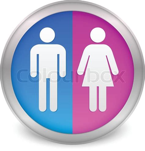 Male Female Symbols Stock Vector Colourbox