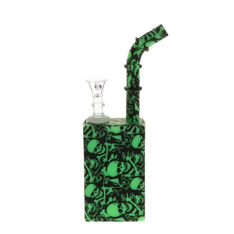 Bad To The Bone – Silicone Juice Box Bong Smoking Outlet