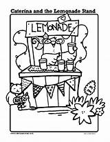 Lemonade Coloring Stand Pages Caterina Sheets Printables Kids Color Summer Printable Print Cartoon Drawing Getdrawings Colouring Doodle Book Getcolorings Pdf sketch template