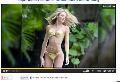 Candice Swanepoel Shows Off String Of Bikinis On Miami Beach Victoria S