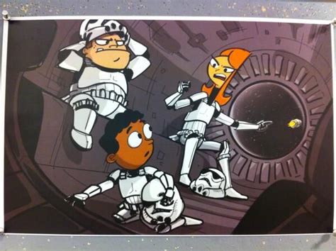 buford baljeet and candace as stormtroopers in phineas and ferb star wars phineas and ferb