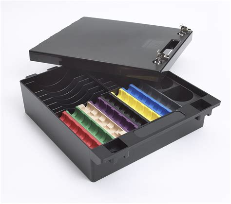 plastic cash box large quickchange products