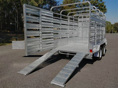 heavy duty cattle trailer  cattle trailer  sale century trailers