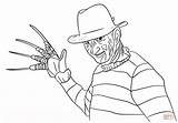 Freddy Krueger Coloring Pages Michael Drawing Vs Myers Jason Printable Hand Color Drawings Para Colorear Dibujos Dibujo Colouring Supercoloring Horror sketch template