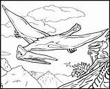 Coloring Pterodactyl Pages Dinosaur Colouring Flying Reptile Dinosaurs Pterosaur Realistic Printable Getcolorings Coloringpagesonly Ourboox Kids Fun Getdrawings Choose Board Color sketch template