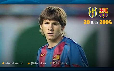 The Story Behind Leo Messi S First Ever Goal For Fc Barcelona