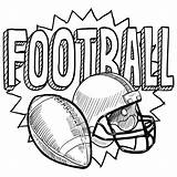 Coloring Football Pages Sports American Kids Color Sketch Printable Kidspressmagazine Stock Drawing Illustration Adults Sheets Ball Colouring Books Drawings Sport sketch template