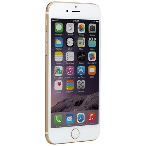 refurbished apple iphone  gb att locked phone silver walmartcom walmartcom